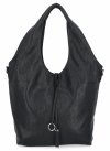 Torebka Damska Na Co Dzień Shopper Bag firmy Hernan Czarna