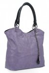 Torebka Damska Shopper Bag XL firmy Hernan Fioletowa