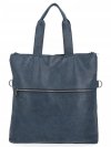 Duża Torebka Damska Shopper Bag XL firmy Hernan Granatowa