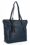 Uniwersalna Torebka Damska Shopper Bag XL firmy Hernan Granatowa
