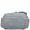 Plecak Damski w Stylu Vintage firmy Herisson Jasno Szary