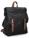 Modny Plecak Damski Vintage firmy Herisson Czarny