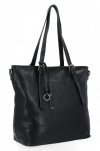 Uniwersalna Torebka Damska Shopper Bag XL firmy Hernan Czarna