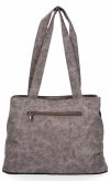 Torebka Damska typu Shopper Bag firmy Hernan Ziemista/Czekolada