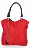 Torebka Damska Shopper Bag XL firmy Hernan Czerwona