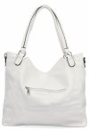 Torebka Damska Shopper Bag XL firmy Hernan HB0337 Biała