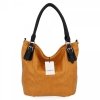 Torebka Damska Shopper Bag XL firmy Hernan Żółta
