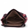 Duża Torebka Damska Shopper Bag firmy Hernan Bordowa