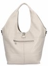 Torebka Damska Na Co Dzień Shopper Bag firmy Hernan Beżowa