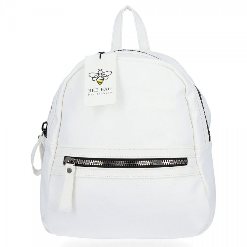 BEE BAG Plecak Damski Harper Biały