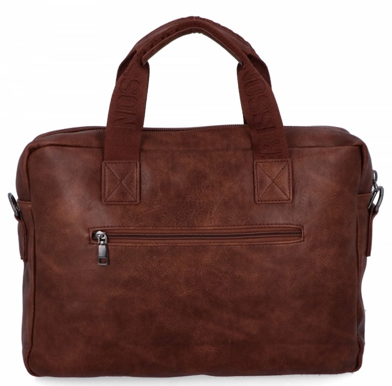 Torebka Aktówka Damska A4 firmy Herisson Ciemno Brązowa