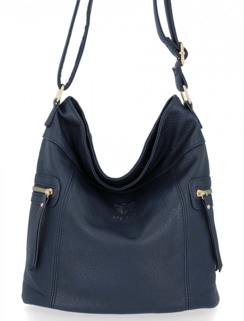 BEE BAG Torebka Damska Listonoszka Ivy Granat