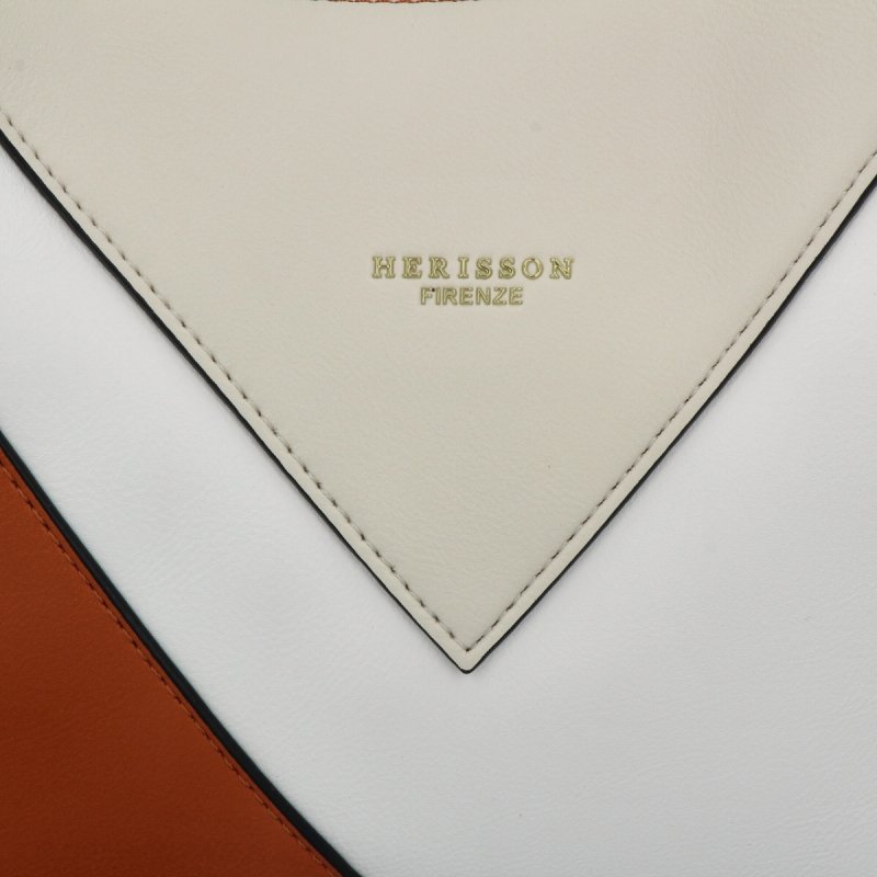 Stylowa Torebka Damska Na Ramię firmy Herisson Ruda