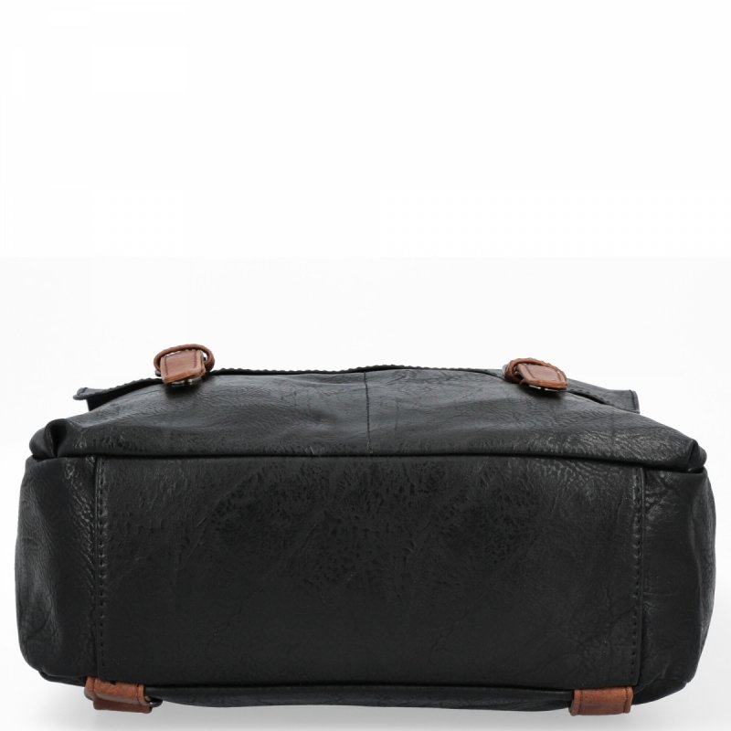 Modny Plecak Damski Vintage firmy Herisson Czarny