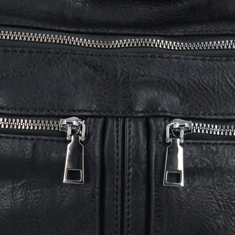 Miejska Torebka Damska Listonoszka firmy Herisson Czarna