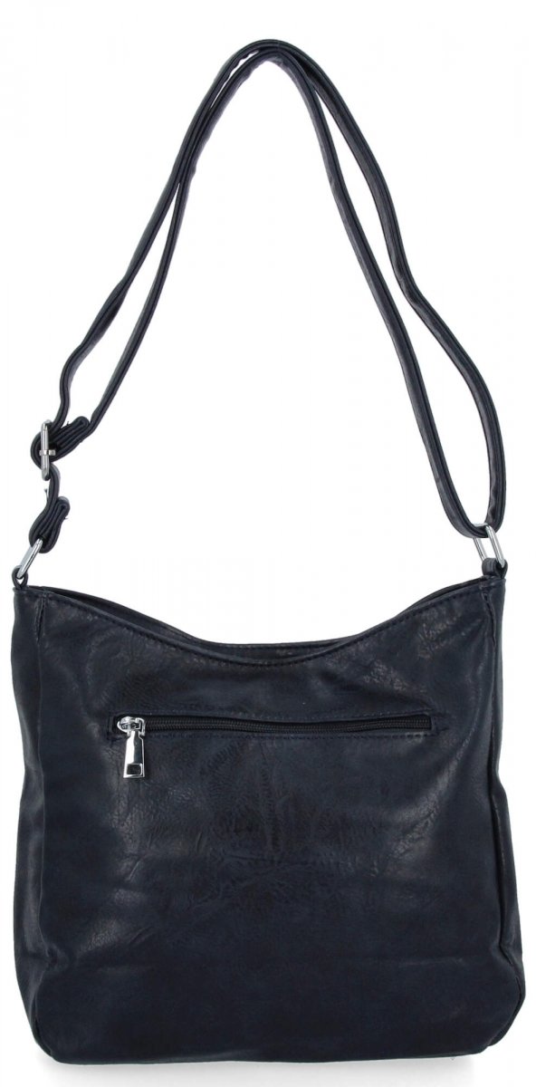 Miejska Torebka Damska Listonoszka firmy Herisson Granatowa