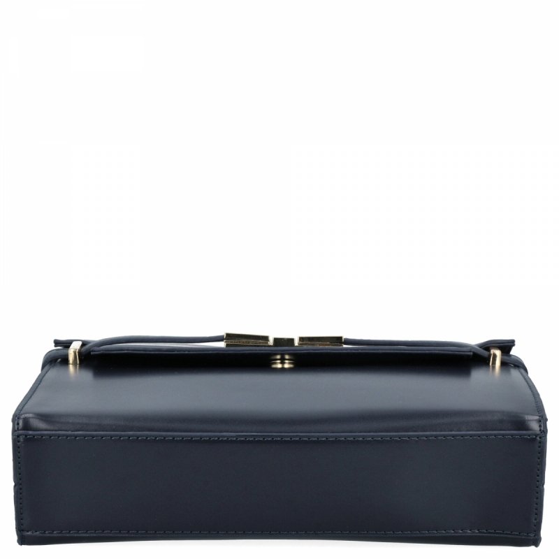 Elegancka Torebka Damska Listonoszka firmy Herisson Granatowa