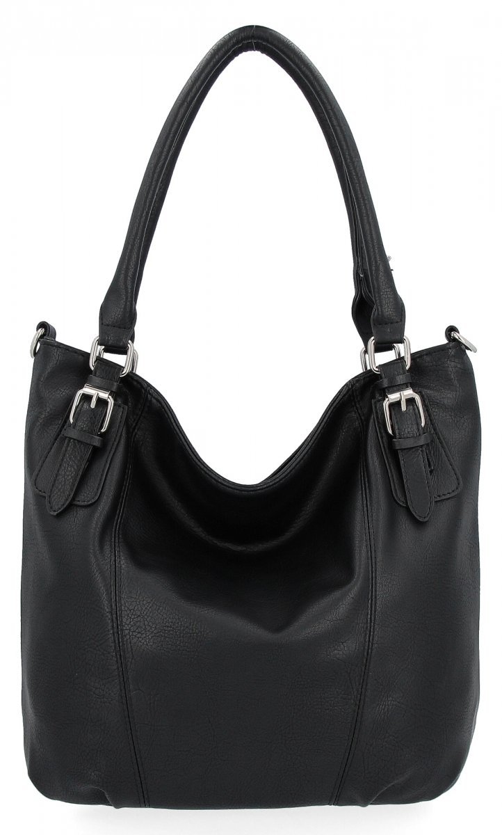 Torebka Damska Shopper Bag XL firmy Hernan Czarna