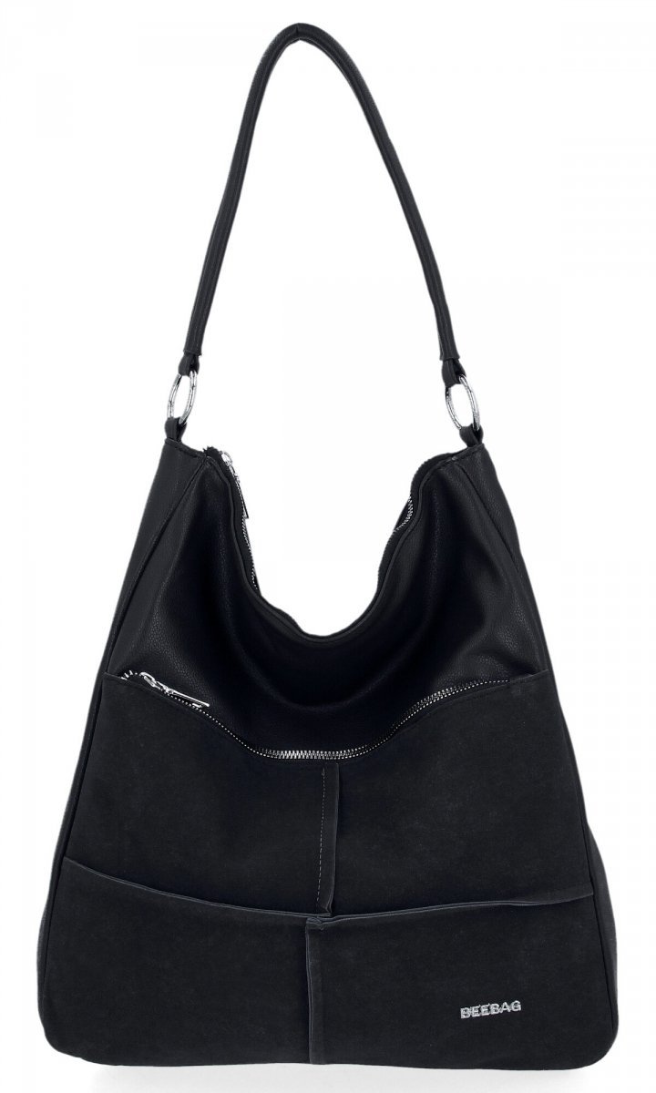 Uniwersalna Torebka Damska Bee Bag Czarna 