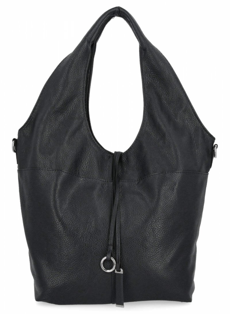 Torebka Damska Na Co Dzień Shopper Bag firmy Hernan Czarna