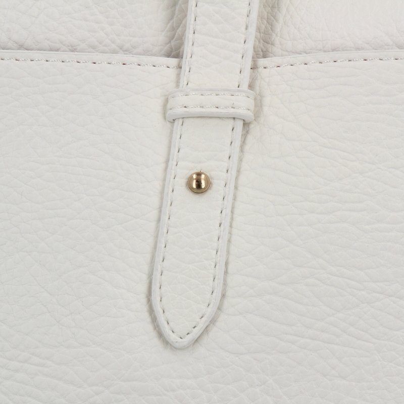 Torebka Damska XL typu Shopper Bag firmy Herisson Biała