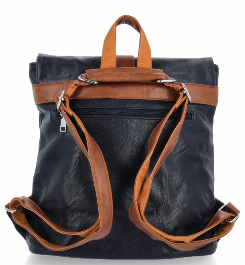 Plecak Damski Vintage firmy Herisson Granatowy