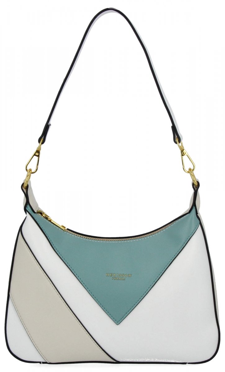 Stylowa Torebka Damska Na Ramię firmy Herisson  Beżowa