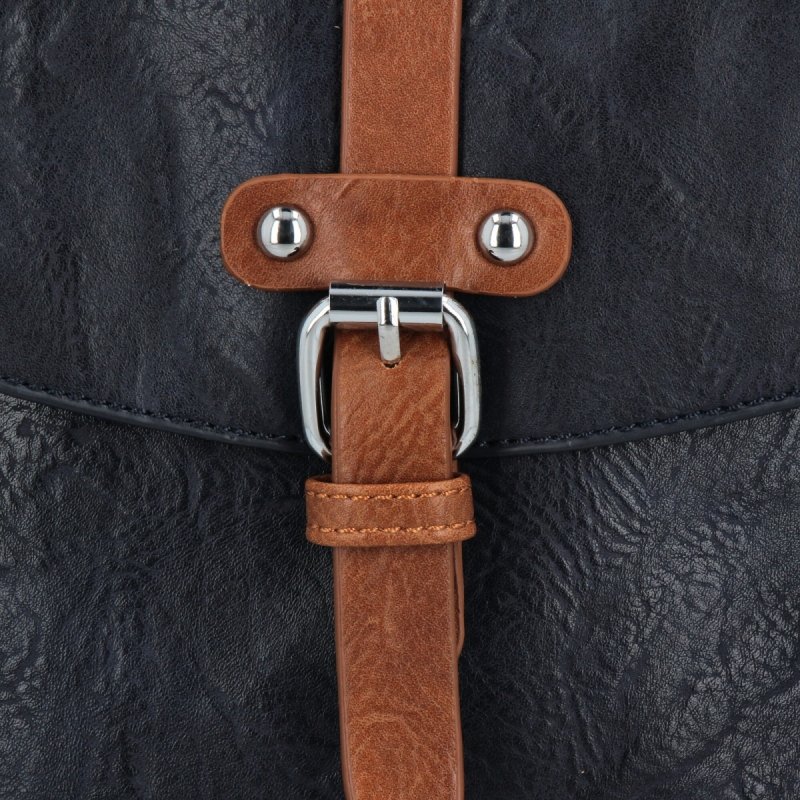 Plecak Damski w Stylu Vintage firmy Herisson Granatowy