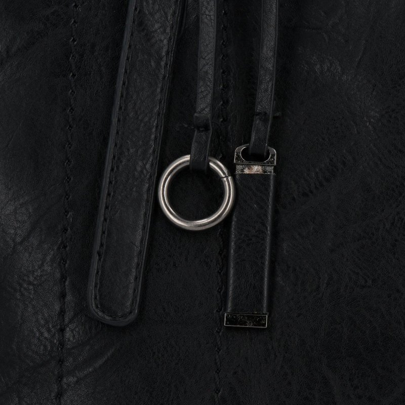 Uniwersalna Torebka Damska Shopper Bag XL firmy Hernan Czarna