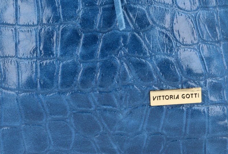 Torebka Skórzana VITTORIA GOTTI Made in Italy Jeans