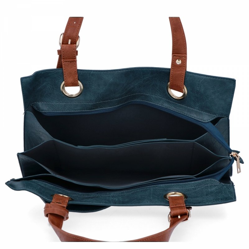 Torebka Damska Shopper Bag firmy Herisson Morska