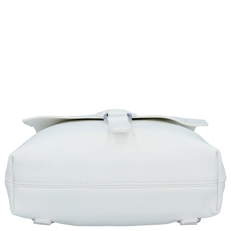 Plecaczek Damski w stylu Vintage firmy Herisson Biały