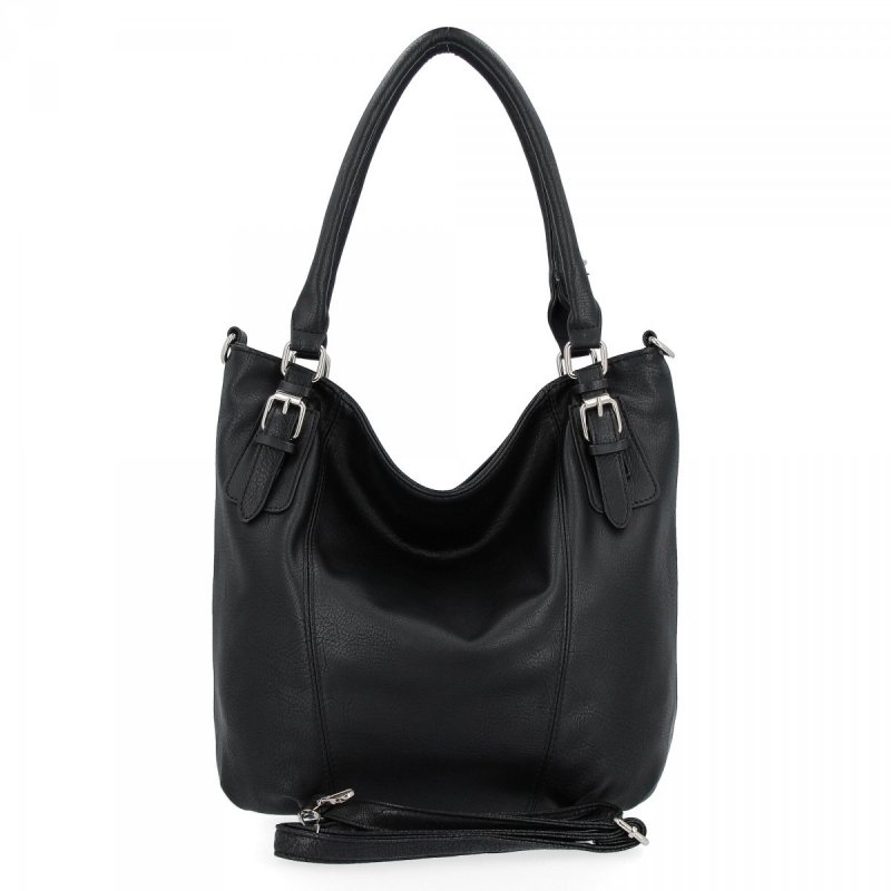 Torebka Damska Shopper Bag XL firmy Hernan Czarna
