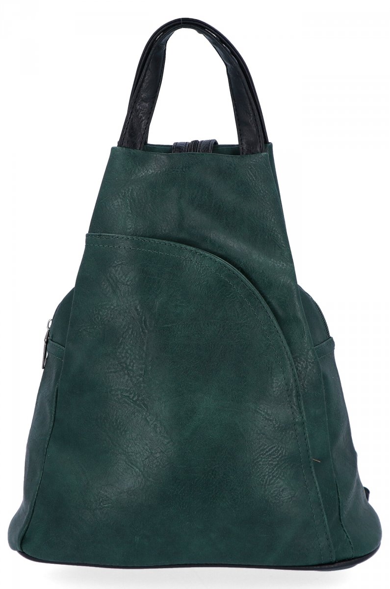 Uniwersalny Plecak Damski firmy Hernan Butelkowa Zieleń