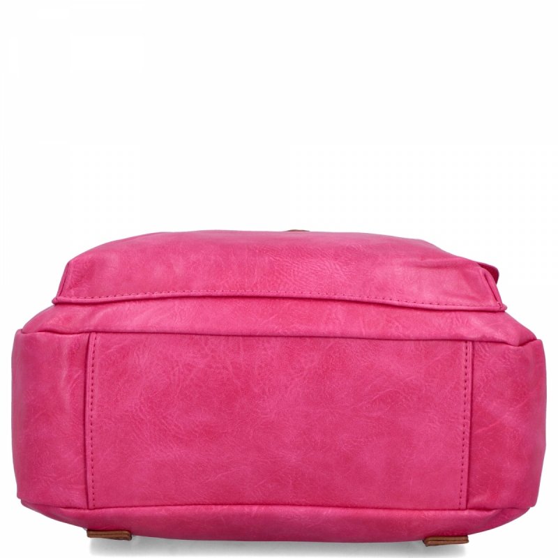 Plecak Damski w Stylu Vintage firmy Herisson Fuksjowy