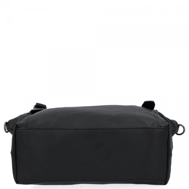 Uniwersalna Torebka Shopper Bag XL firmy Hernan Czarna