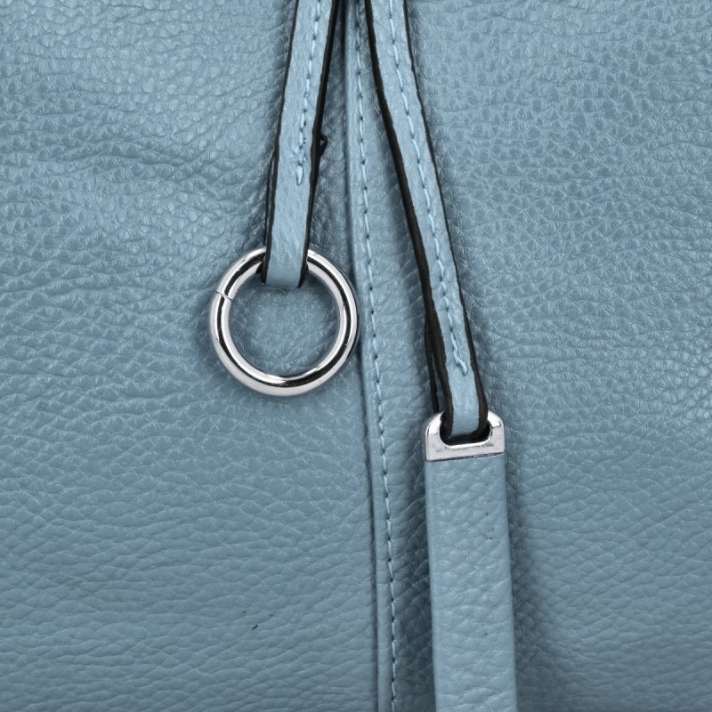 Torebka Damska Na Co Dzień Shopper Bag firmy Hernan Błękitna