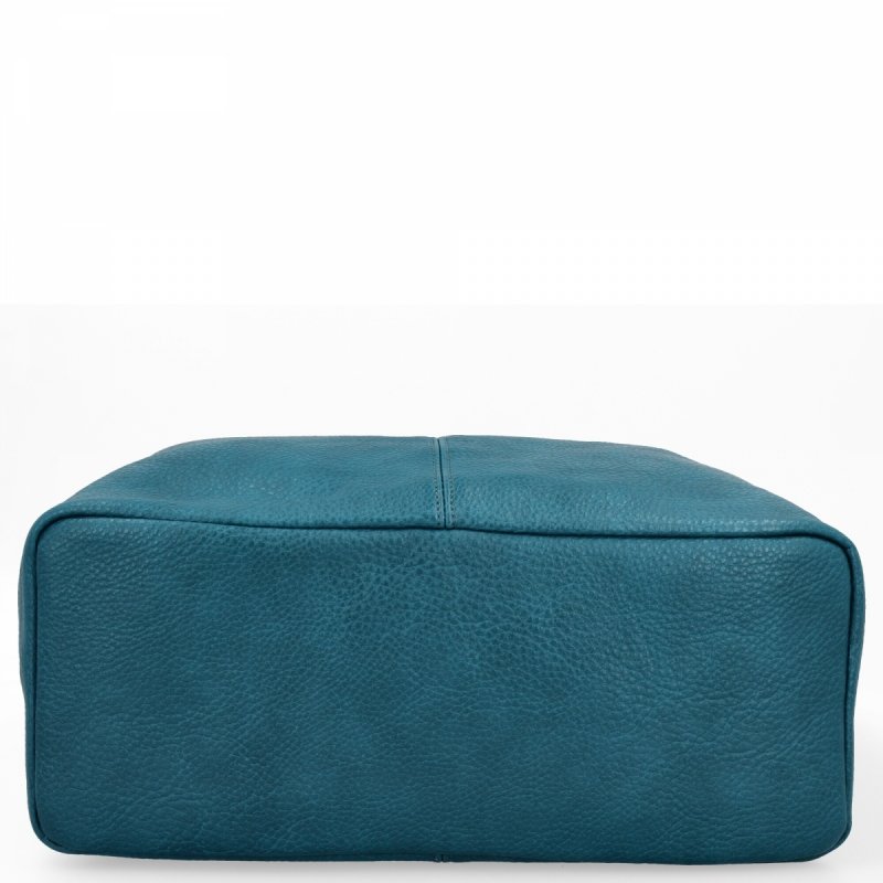 Uniwersalna Torebka Damska Shopper Bag firmy Hernan Turkusowa