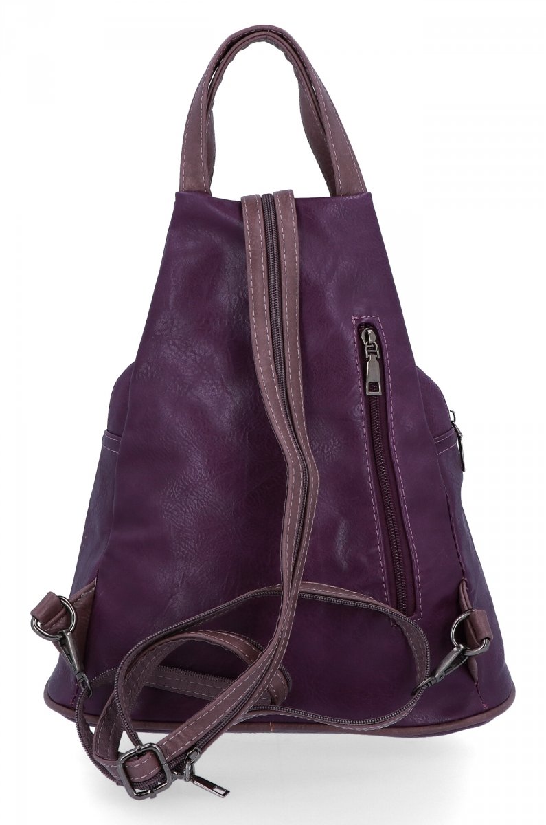 Uniwersalny Plecak Damski firmy Hernan Fioletowy
