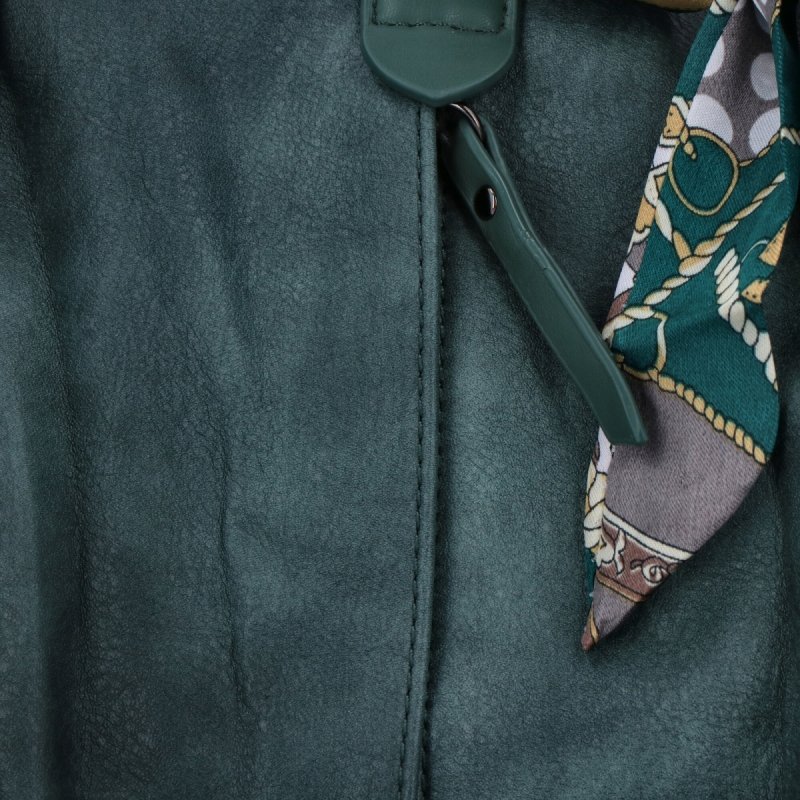 Torebka Damska typu Shopper Bag firmy Herisson Turkusowa