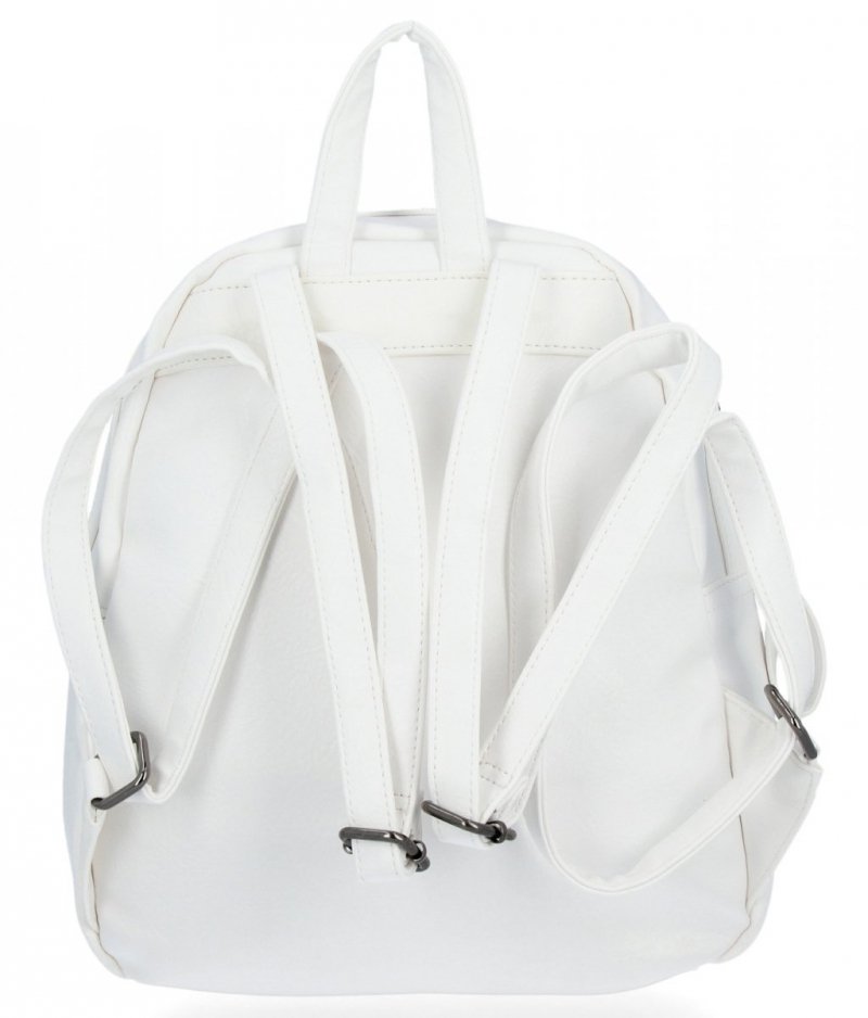 BEE BAG Plecak Damski Harper Biały