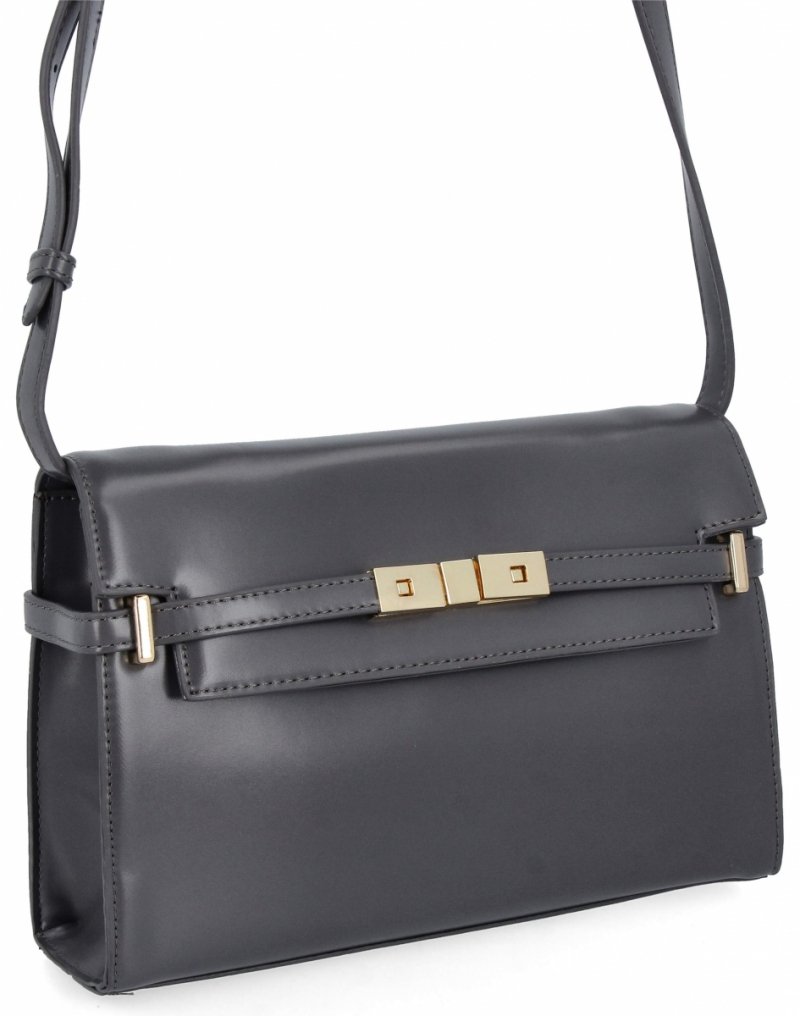 Elegancka Torebka Damska Listonoszka firmy Herisson Szara