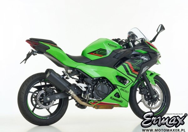 Sportowy wydech SHARK DSX-10 BLACK slip-on końcówka Kawasaki Z500 / NINJA 500 SE 2024 - 2026
