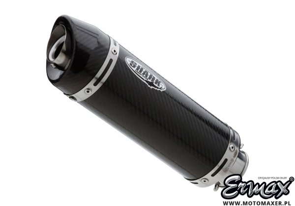 Sportowy wydech SHARK Street GP carbon full system Kawasaki Z650 / Ninja 650 2023 - 2026 EURO5+