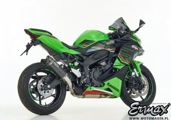 Sportowy wydech SHARK Street GP carbon slip-on końcówka Kawasaki ZX-4R / RR 2023 - 2026  