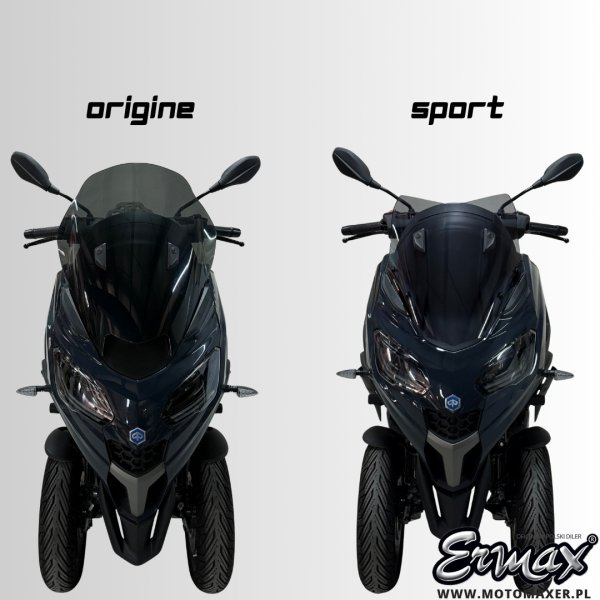 Szyba ERMAX SCOOTER SPORT 61 cm Piaggio MP3 310 / SPORT 2025 - 2026