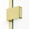 NEW TRENDY Parawan nawannowy Eventa Gold Shine, jednoelementowy, wspornik prostopadły 50x150 EXK-4892-WP