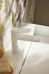 ARMATURA KRAKÓW KFA Bateria umywalkowa MALAGA WHITE 4522-815-44