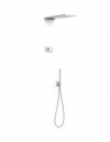 TRES SHOWER TECHNOLOGY Zestaw elektronicznej baterii termostatycznej podtynkowej 2-drożnej Shower technology prysznicowej-09286551