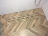 OKEDA Odpływ liniowy PRIME LINE 90cm - dwustronny - ruszt pod płytkę  20900.01